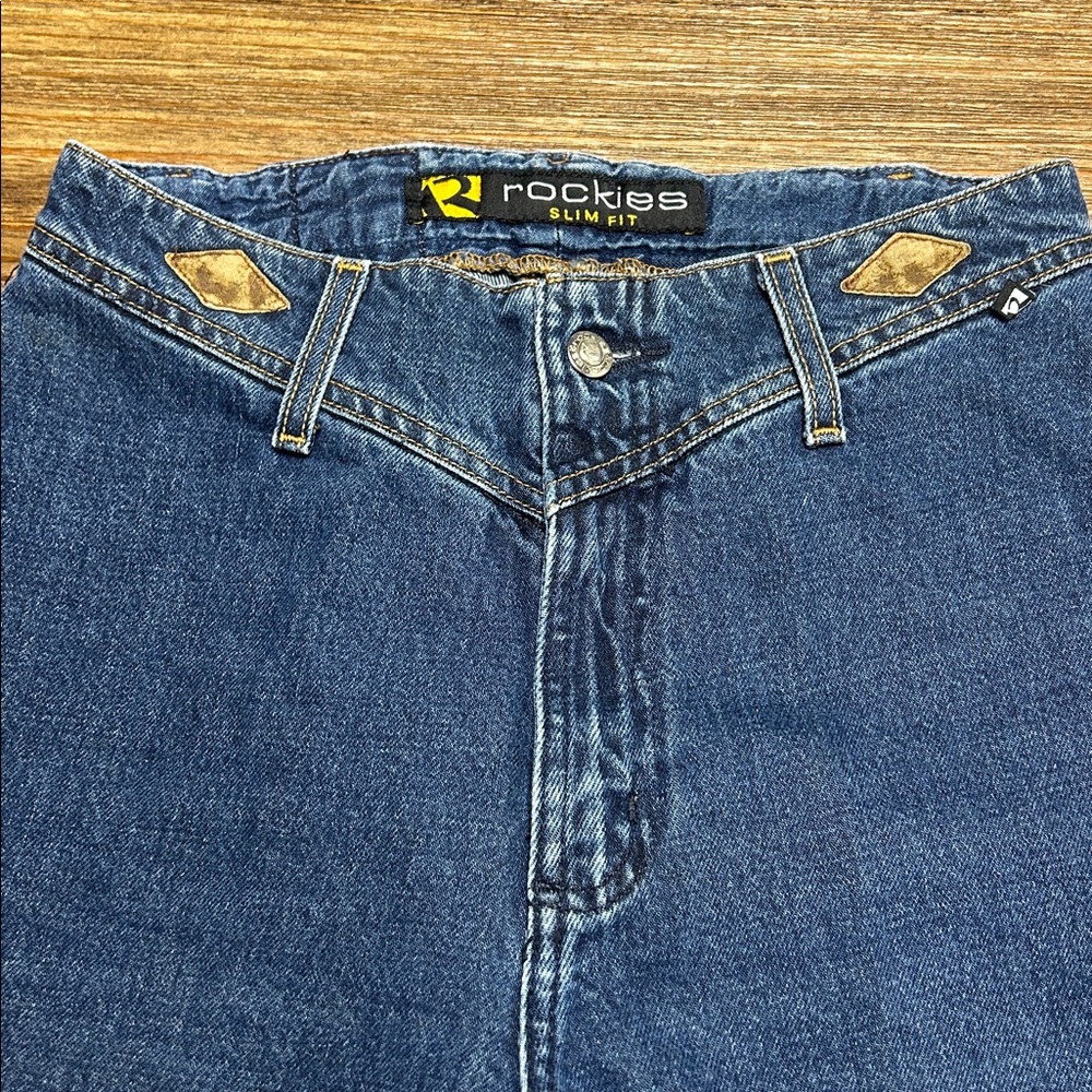 Rockies High Rise Blue Jeans